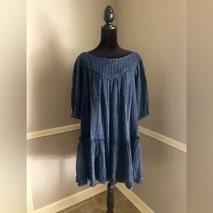 Free People XS Indigo Dress
